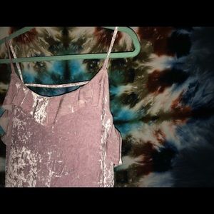 Velvet tank